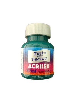 TINTA TECIDO FOSCA VERDE BANDEIRA - 37ML - ACRILEX