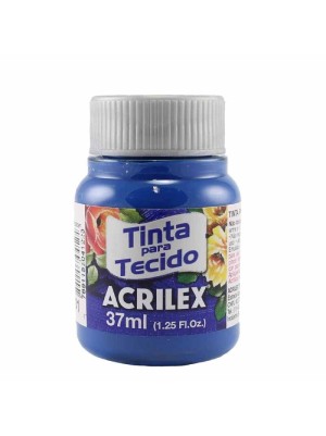 TINTA PARA TECIDO AZUL TURQUESA - 37ML - ACRILEX