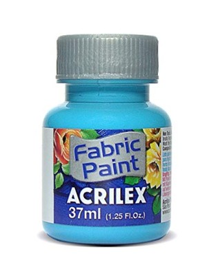 TINTA PARA TECIDO AZUL CELESTE - 37ML - ACRILEX