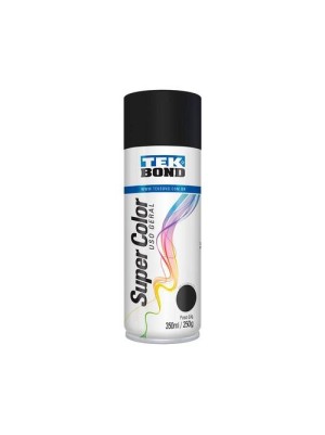SUPER COLOR USO GERAL PRETO FOSCO- 350ML- TEKBOND