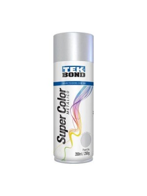 SUPER COLOR METÁLICO PRATA - 350ML - TEKBOND