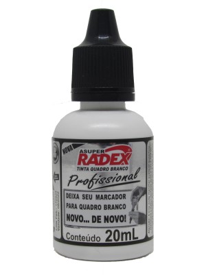 TINTA REABASTECEDORA PARA MARCADOR PRETO - 20ML - RADEX