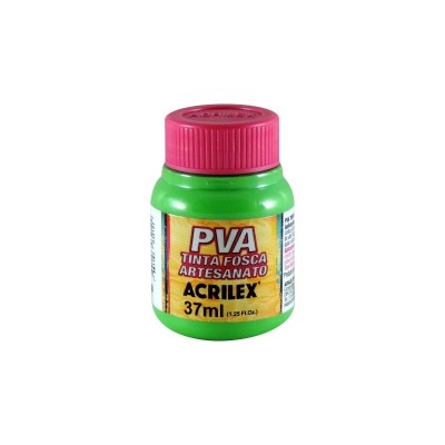 TINTA PVA FOSCA VERDE FOLHA- 37ML- ACRILEX