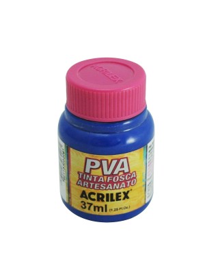 TINTA PVA FOSCA AZUL TURQUESA- 37ML- ACRILEX