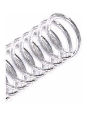 ESPIRAL PARA ENCADERNAÇÃO INCOLOR 17MM - 100UN