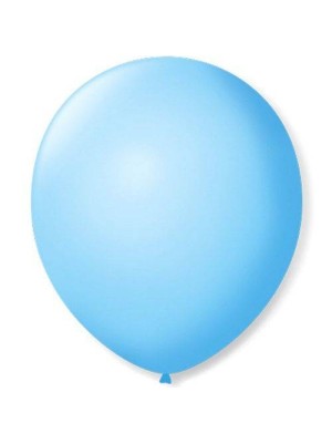 BALAO LISO 9.0 AZUL CLARO 50UN.