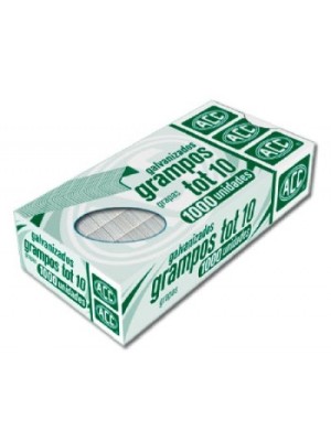 GRAMPO TOT 10 GALVANIZADO 1000UN - ACC