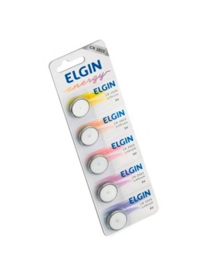 BATERIA CR2025 - 5UN - ELGIN