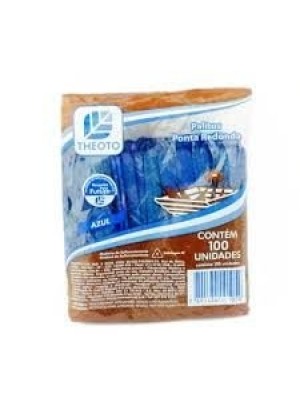 PALITO SORVETE REDONDO AZUL THEOTO 100UN.