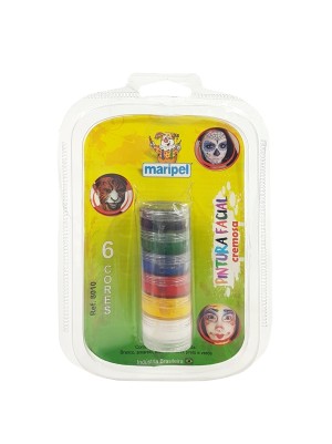PINTURA FACIAL 6 CORES - MARIPEL