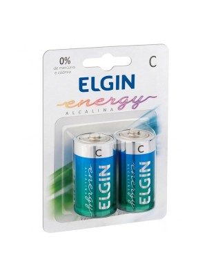 PILHA C - 2UN - ELGIN
