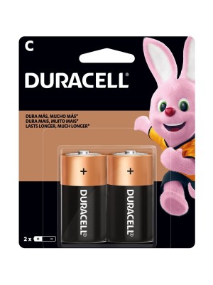 PILHA C - 2UN - DURACELL
