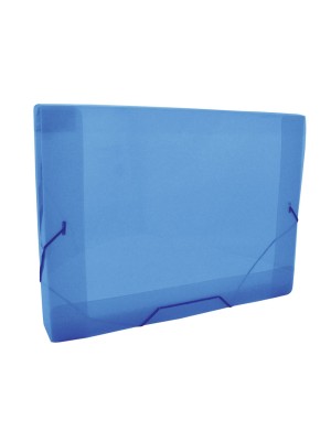 PASTA ABA ELÁSTICA OFÍCIO AZUL 40MM - DAC