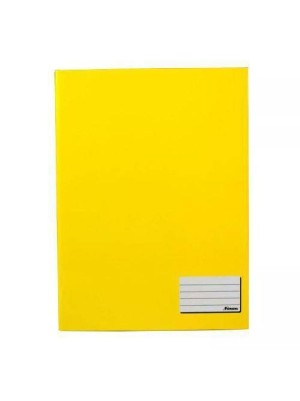 CADERNO 1/4 BROCHURA AMARELO - 48FLS