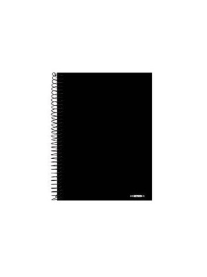 CADERNO 1/4 PRETO - 96FLS - TAMOIO
