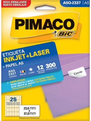 ETIQUETA A5Q-2337 PIMACO