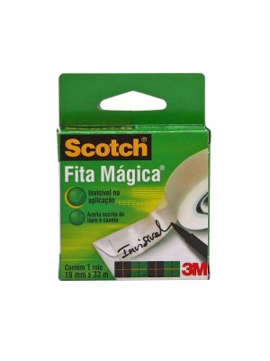 FITA ADESIVA MAGICA 19X20 810 3M