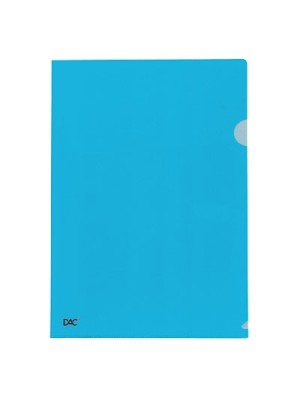 PASTA L A4 AZUL - 10UN - DAC