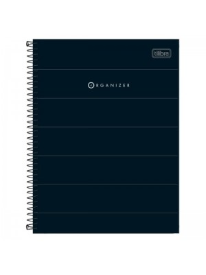 CADERNO UNIV ORGANIZE C.DURA 80FLS TILIBRA