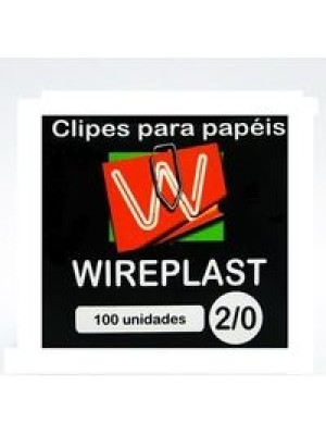 CLIPES GALVANIZADO 2/0 - 100UN - WIREPLAST