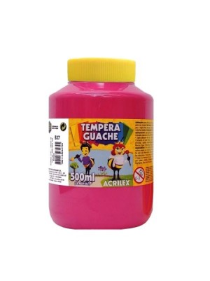 TINTA GUACHE ROSA- 500ML - ACRILEX
