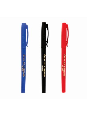 CANETA ESFEROGRÁFICA BP-1 INOX FINA VERMELHA- PILOT