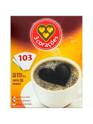 Filtro, Papel, Café, 3 Corações, Melita, Coador de Café