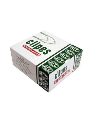 CLIPES N.10/0 - 20UNID. NIQUELADO - ACC