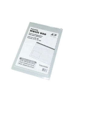 MALOTE CRISTAL ZIPPER 22X33 VERTICAL - REF PZ30 - ACP