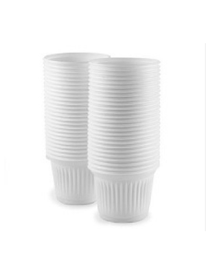 COPO DESCARTÁVEL BRANCO 50ML - 100UN - IBRAS