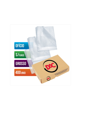ENVELOPE PLASTICO SF CX/400UN  REF.075 - DAC