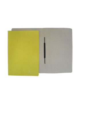 PASTA GRAMPO TRILHO PAPELAO AMARELA - POLYCART