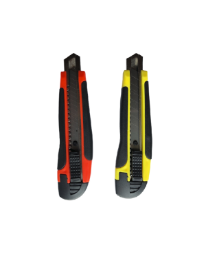 ESTILETE LARGO EMBORRACHADO 18MM BLISTER UND LEOARTE