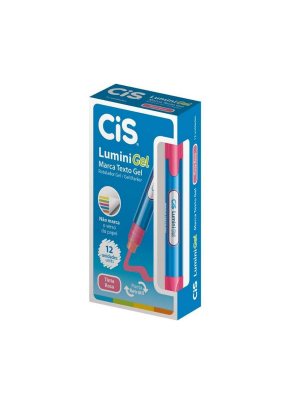 PINCEL MARCA TEXTO CIS LUMINI GEL ROSA