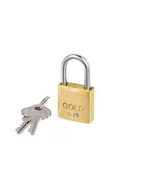 CADEADO 25MM GOLD