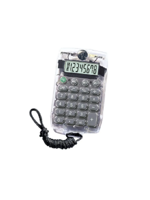 CALCULADORA 8 DÍGITOS COM CORDÃO PC033 - PROCALC