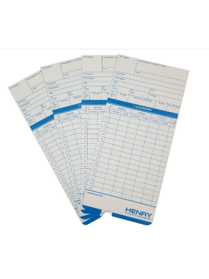 CARTAO PONTO RELOGIO CARTOGRAFICO MD01 C/100