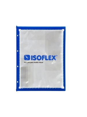 PASTA ISOFLEX A4 RETRATO AZUL PIA4R-AZ