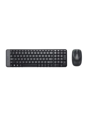 TECLADO E MOUSE SEM FIO MK220 - LOGITECH