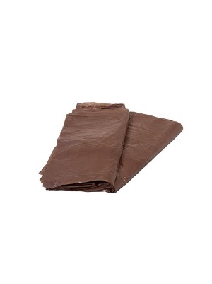 SACO LIXO 20LT 100UN. MARROM