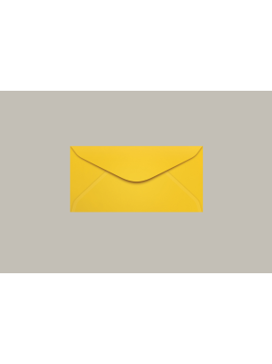 ENVELOPE MODELO OFÍCIO AMARELO - 100UN -  SCRITY