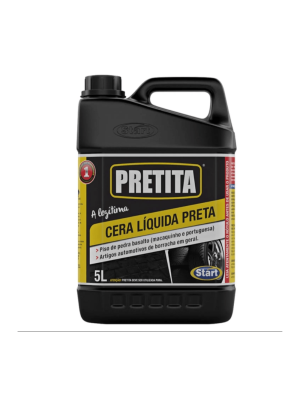 CERA LÍQUIDA PRETA PRETITA - 5L - START.