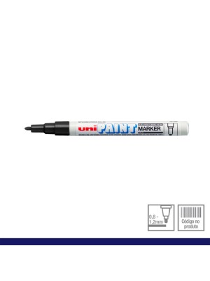 PAINT MARKER PX-21 PRETA - UNI-BALL