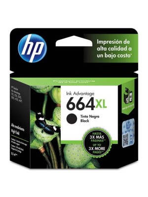 CARTUCHO 664XL PRETO - HP