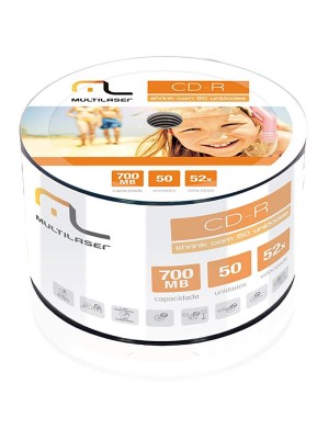 CD-R CD051 - 50UN - MULTILASER