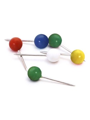 ALFINETE PARA MAPA REDONDO - 50UN