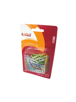 CLIPS COLORIDOS - 80UN - EAGLE