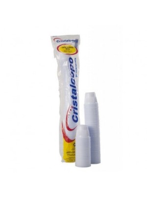 COPO DESCARTÁVEL 50ML - 100UN - CRISTALCOPO