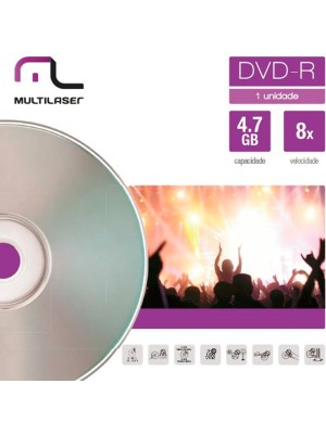 DVD-R COM ENVELOPE - MULTILASER
