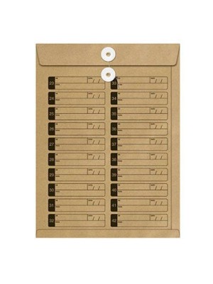 ENVELOPE KRAFT VAI-VEM C/ILHOS